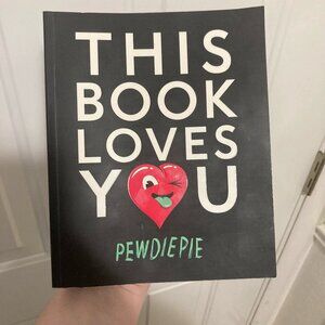 PEWDIEPIE 📖 This Book Loves You Paperback Book Pewdiepie
